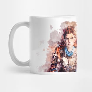 Aloy Watercolor painting Mug